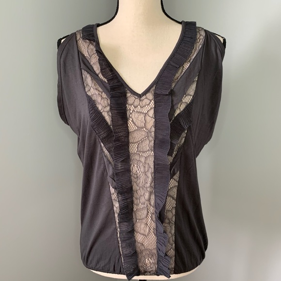 Express Tops - EXPRESS Sleeveless Top with Lace Back.